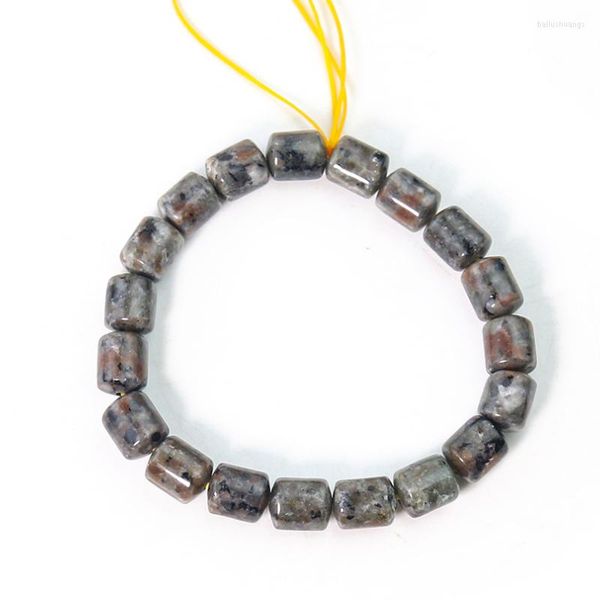 Filo 1 corda naturale fiamma pietra perline braccialetto braccialetto energia minerale amuleto polso magico donna uomo accessorio per la creazione di gioielli