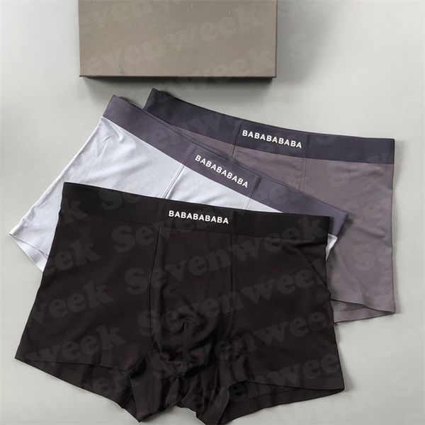 Unterhosen Herren Boxer Designer Unterwäsche Brief Drucken Baumwolle Atmungsaktive Unterhose Mann Boxershorts Hochwertige Männer Unterwäsche Geschenke