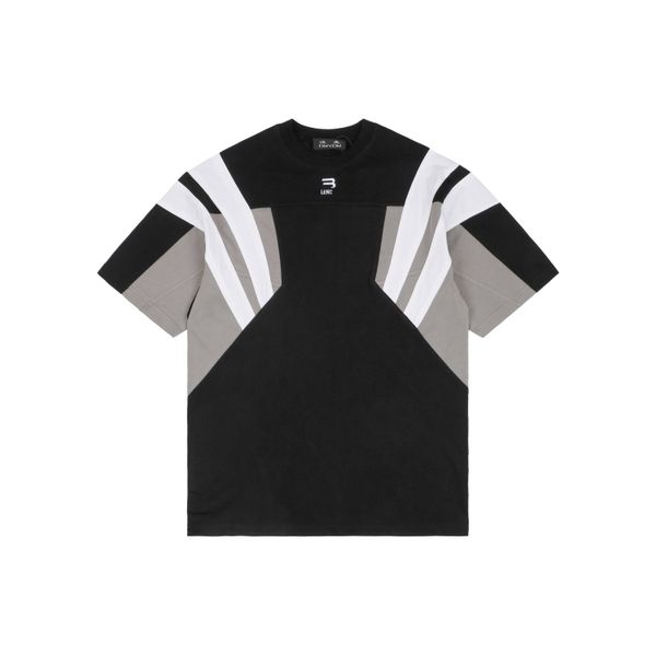 DUYOU Sportif B Yüzme T-Shirt Büyük boy tişörtlü vintage jersey yıkama mektupları nakış% 100 pamuk tişört erkekler sıradan tişörtler kadın klasik üstler dy8773