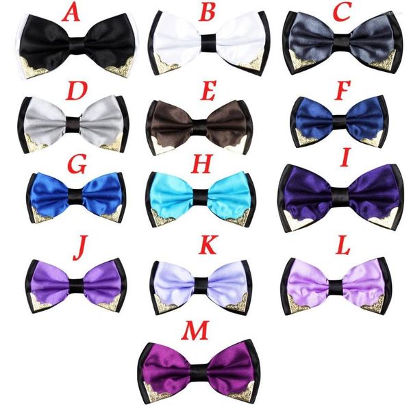 Бабочка адаптируйте Smith Microfiber Bowtie Регулируемая модная мужчина формальная свадебная новинка смокинг -галстук Z0221