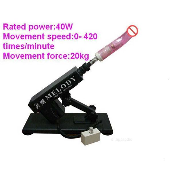 Sexspielzeug-Massagegerät, Heißpistolen-Kanonen-Masturbationsmaschine für Frauen mit großen Dildos, Bewegungsgeschwindigkeit 0–420 Mal/Minute