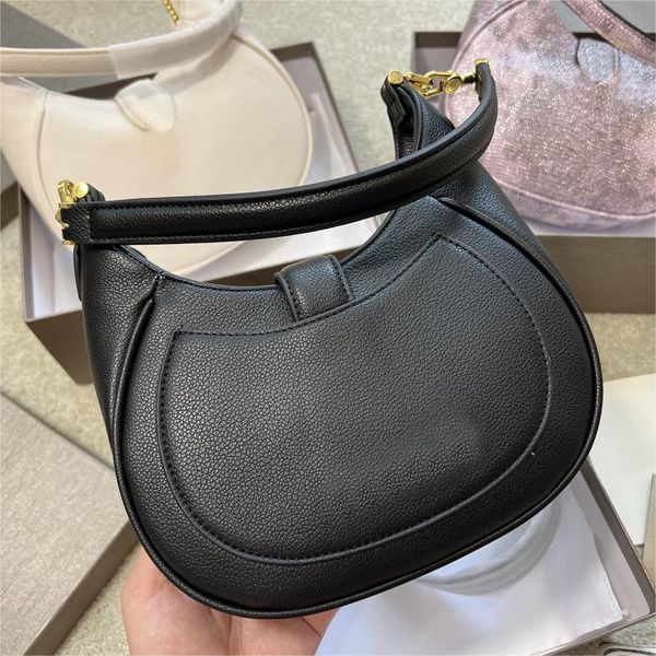 Borse di design di lusso Portafoglio Hot Snake Bag Borsa Half Fashion Lady Moon Shopping Borsa sotto le ascelle Nylon Water Proof Square Interior Slot Pocket Mini Bag Crossbody