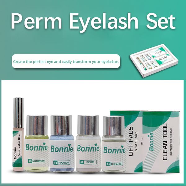 Kit per la permanente delle ciglia Ciglia Wave Lotion Curling Bigodino Ciglia Lift Liquid Set Eye lash Perm Makeup Tool TM1