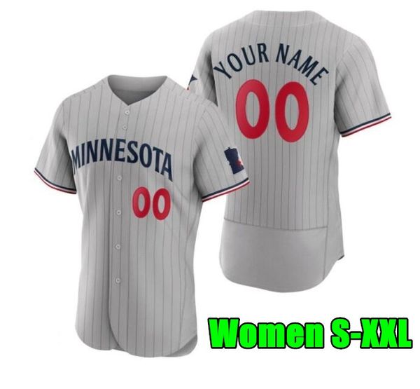 Custom 2024 S-4xl Lewis Maglie da baseball Byron Buxton Luis Arraez Miranda Carlos Correa Minnesota Max Kepler Sanchez Urshela Gordon Jorge Polanco Twins Miguel 185