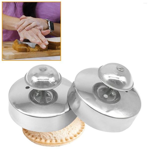 Utensili da forno Cutter per sandwich e creatore di incrostabili per pancake in acciaio inossidabile per decruster di pane per bambini