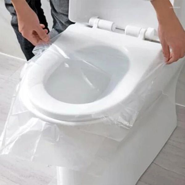 Tuvalet koltuk 10/20pc güvenlik tek kullanımlık kapak su geçirmez ped el banyo seyahat aracı sağlık koruyucu film kişisel koruma