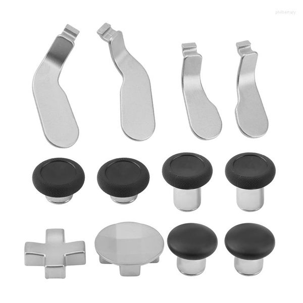 Controller di gioco Botique-12 pezzi Personalità fai da te Sostituzione manopole per pollice Stick D-pad e set di pulsanti paraurti per ONE Controller Elite