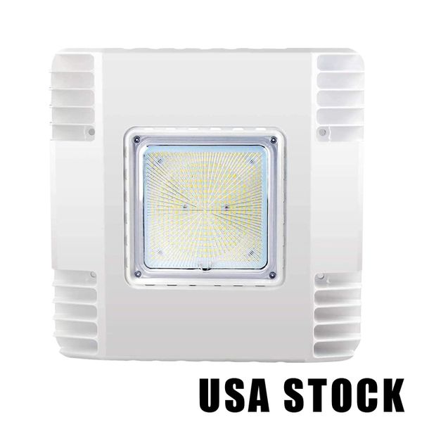 Proiettori da 150 W Lampada da soffitto a baldacchino Ultra efficiente da incasso a montaggio superficiale Stazione di servizio Lampada per posto auto coperto o parcheggio per garage 110-277 V Crestech168 SUA Stock