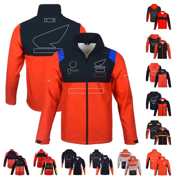 Heiße Winter-Motorrad-Windjacke, warmer Mantel mit Kapuze, Autokolonnen-Anzug, Reißverschluss, Stehkragen, Rennanzug für Männer