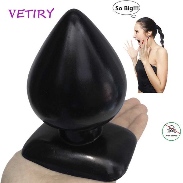 Itens de beleza vetiry super grande plug anal sexy brinquedos para homens homens enormes grandes plugues de bunda massagem masculina massagem feminina ânus expansão