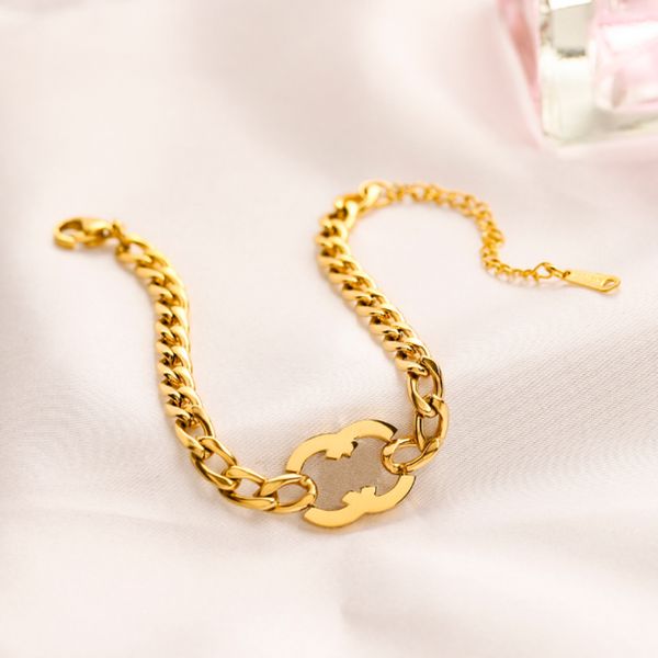 Мода 18 тыс. Золотые браслеты, предназначенные для женского браслета сети