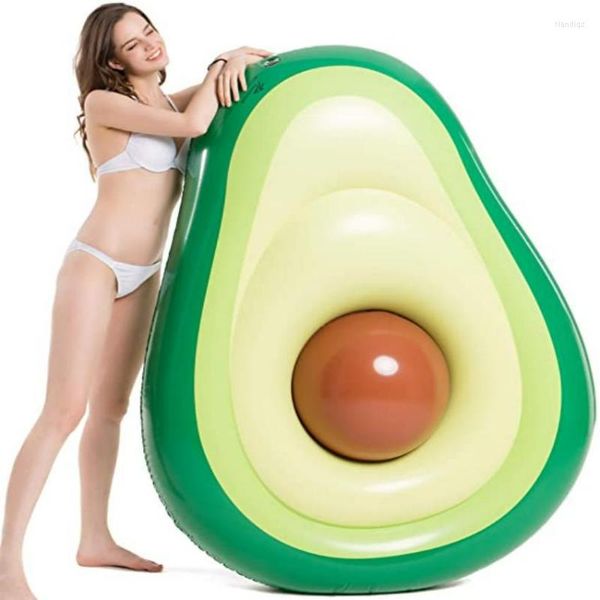 Gioco d'acqua del letto dell'anello di nuoto della bistecca di galleggiamento dell'avocado gonfiabile della mobilia del campo con la sedia di salotto di svago della palla