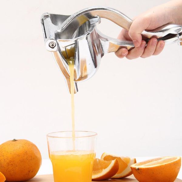 Entsafter DIY Obst Entsafter Manuelle Edelstahl Mini Zitrus Orange Zitrone Grinder Küche Gadget Saft Werkzeug