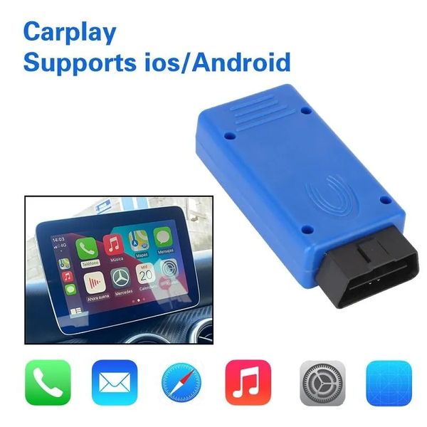 Инструмент для диагностики модного автомобиля iOS Android Autos Tool Intourt Ntg5 S1 Auto OBD -активатор CarPlay для Mercedes Benz