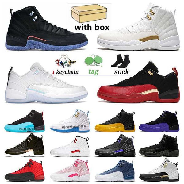 2023 Basket Jumpman 12 XII Low Easter 12s OVO Scarpe da uomo Twist Super Bowl Utility Grind FIBA Flu Game Uomo Donna Dark Concord Gym Sport JORDON JORDAM