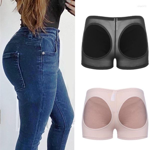 Intimo modellante da donna Controllo senza cuciture Body Enhancer Hip Sculpting Lifter Up Push Tummy Booty Shaper Mutandine da donna Pantaloncini Culo