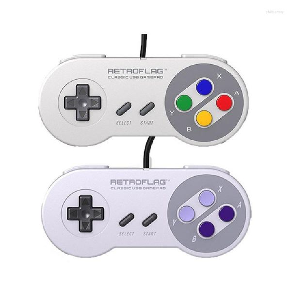 Controller di gioco Retroflag SUPERPi Controller gamepad USB classico cablato per CASE-U CASE-J Custodia NESPi Raspberry Pi