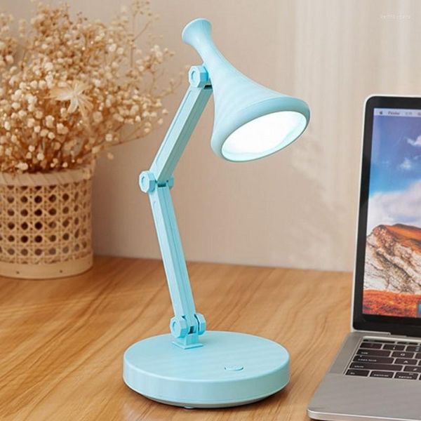 Tischlampen Mini faltbare LED-Lampe Lesebuch für Heimzimmer Computer Notebook Laptop Schreibtisch Nachtlichter Augenschutz Geschenk