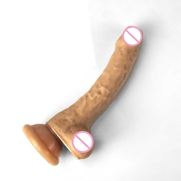 Articoli di bellezza Ragazza Principiante Esperienza sexy Femme sexy Toys For Virgin Masturbator Women Real Dildo Soft Skin Small Size Penis Dick Plug anale