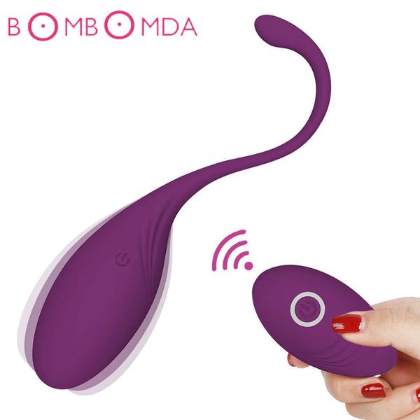 Красотные предметы Bombomda G-Spot Vibrator Ben WA BALL KEGEL Упражнение из вагинального вибрационного яйца пульта дистанционного управления пули сексуальные игрушки для женщин