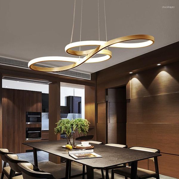Lampadario in cristallo minimalista moderno LED Nordic Lampada a sospensione a soffitto per cucina Sala da pranzo Decor Design Lampada a sospensione bianca nera