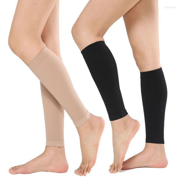 Calzini sportivi unisex ciclismo traspirante basket corsa calcio calcio legging protettivo sport