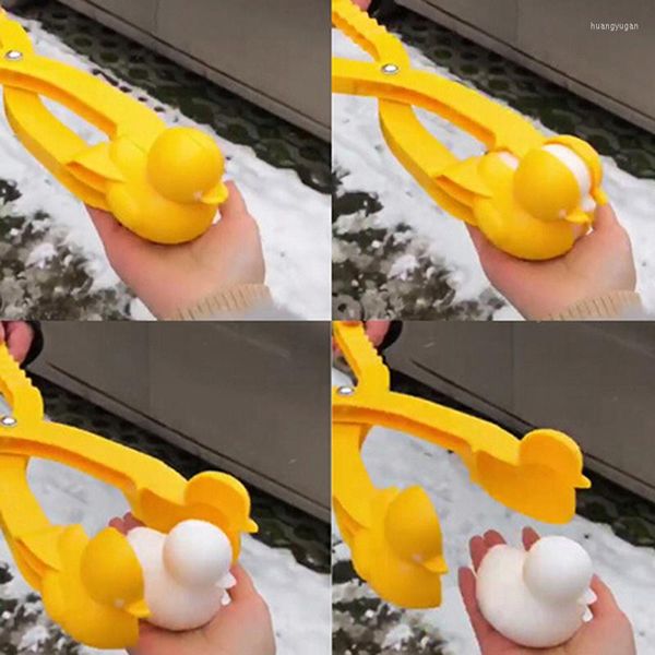 Favor de festa 1 PCS Snowball Ball Cled Clip Kids Outdoor Sand Snow Ball Toys Fight Duck Snowman Toy for Children