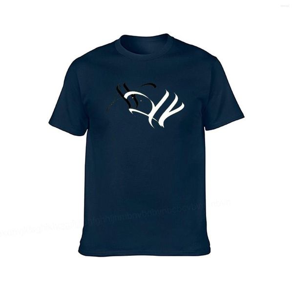 Herren T-Shirts Herren T-Shirts Kunst Sommer T-Shirt Baumwolle Tops Einfaches Muster Kurzarm Übergroße Vintage T-Shirts Modekleidung