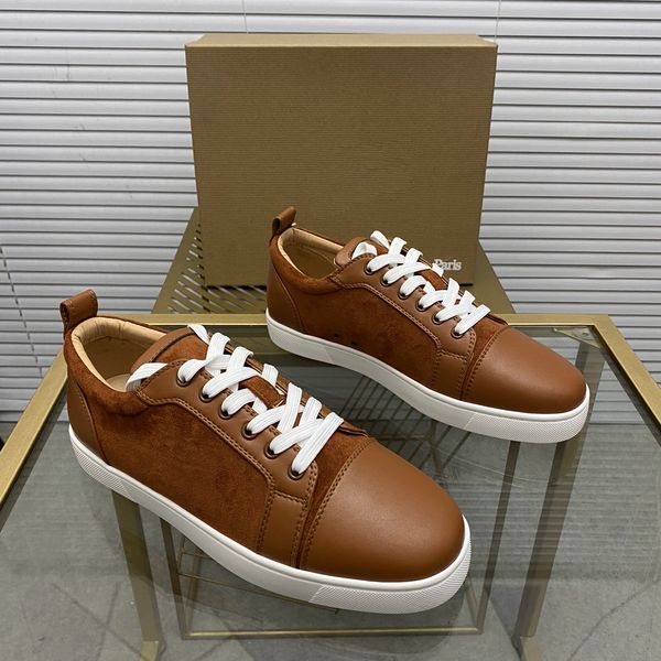 Top masculino sapatos cravejados elegantes, designer de couro real, estilo rocha de rocha unissex solas vermelhas sapatos de luxo feminino diamante incrustado sapato casual 00159