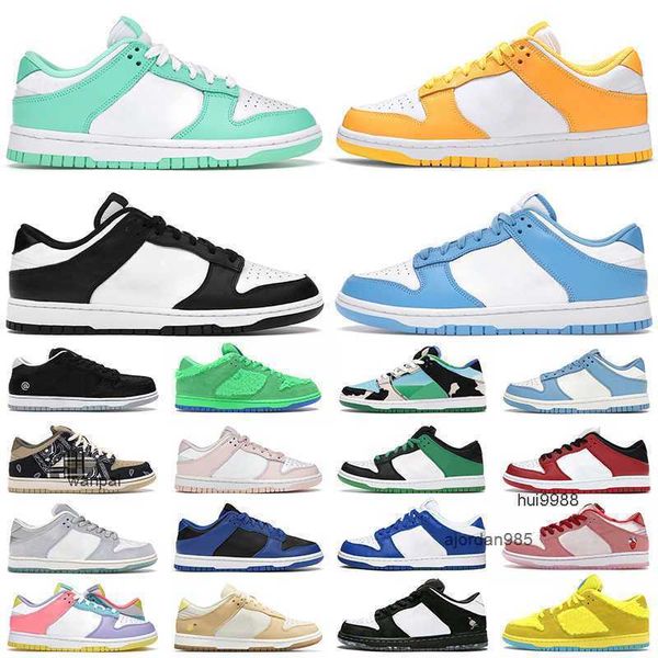 2023 Homens Mulheres Running Shoes Green Glow Michigan Photon Dust Sail Triple UNC White Black Day Mens treinadores de esportes ao ar livre Jordon Jordab