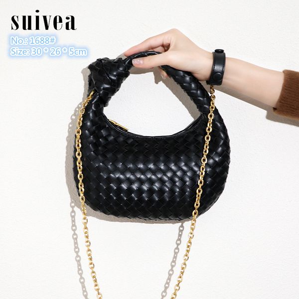 Bolsas de ombro de f￡brica de f￡brica por atacado 7 cor simples de couro grande bolsa de moda de moda de moda ￠ m￣o Bolsa ￠ prova de roubo de comprovante