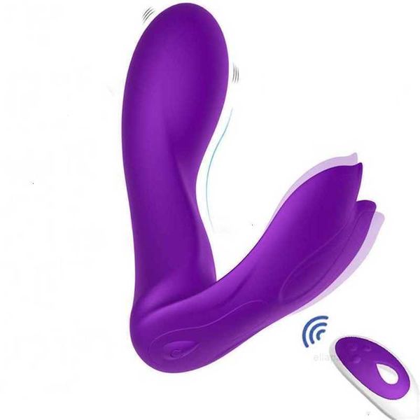 Massaggiatore per giocattoli sessuali Telecomando Uovo vibrante Vibratore per vibratore indossabile senza fili per donne Stimolatore del clitoride del punto G per adulti e