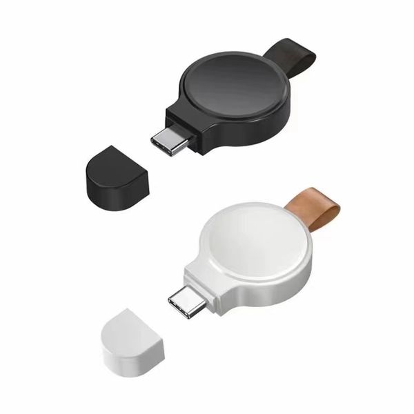 Caricabatterie magnetico per dock station per smartwatch per Apple Watch Series Caricabatterie wireless portatile USB C per iWatch 7/6/5/4/3/2/1