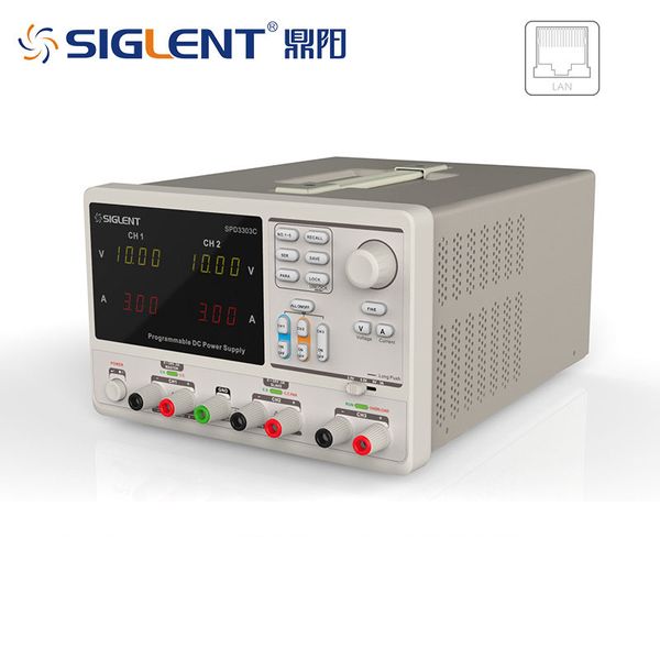 Siglent Dingyang Programmable DC Power Power Speck SPD3303X-C Регулируемая трехсторонняя гарантия с высокой рецепцией