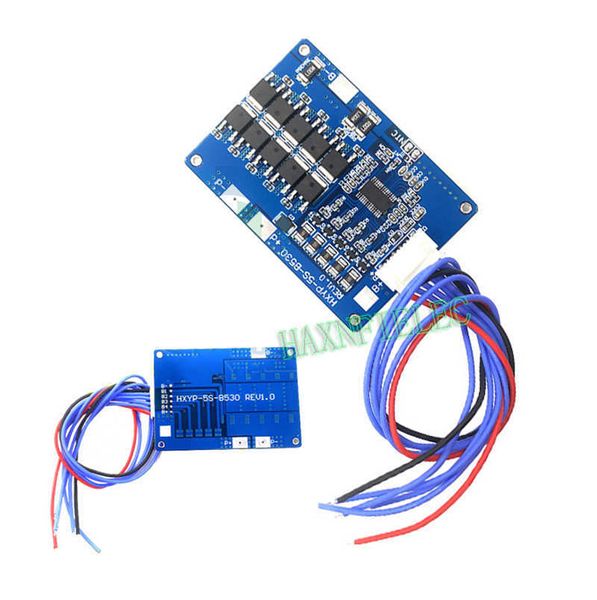 5S 18V Lithium-Ionen-BMS-Ladungsdis 21V-Batterieschutzkarte mit Balance