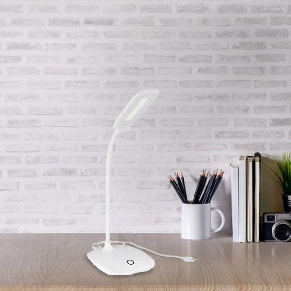 Lampade da tavolo Lampada da scrivania a LED Ricaricabile USB Studio Student Office Top Lanterne per la lettura