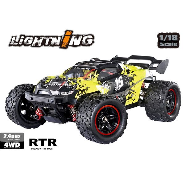 O9 1-18 RC Car 2.4G Brushless High Speed Car Off Road Truck con batteria per ragazzi Regalo di Natale per bambini