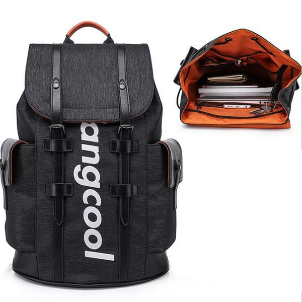 Moda Ripple Ripple Red Black School School New Style Student Backpack For Mull Men Backpack School School Travel Bag224O
