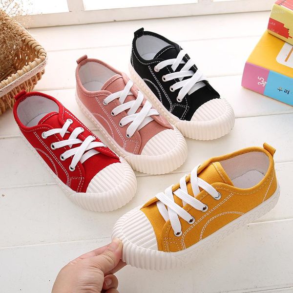 Спортивная обувь Canvas Children Sport Boys Sneakers Brand Brand Kids Girls Jeans Denim Casual Child Flat