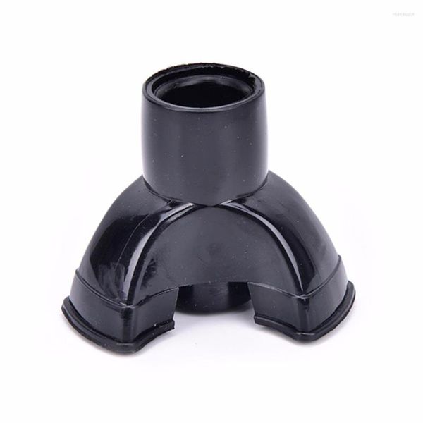 Bastoncini da trekking 1 pezzo Bastone da passeggio Cane Crutch Pad Gomma Heavy Duty Ferrule End Bottom 1.9cm