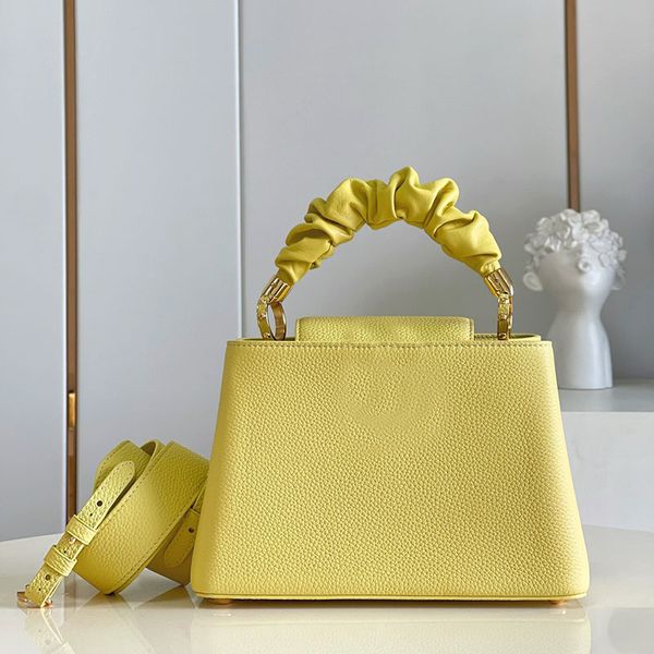 Ladies Fashion Bag Design Designe Luxury Dauphine Mini PM Bolsa de ombro de bolsa de bolsa de bolsa de bolsa Top Top Crossbody Pouch Have Abox 48865