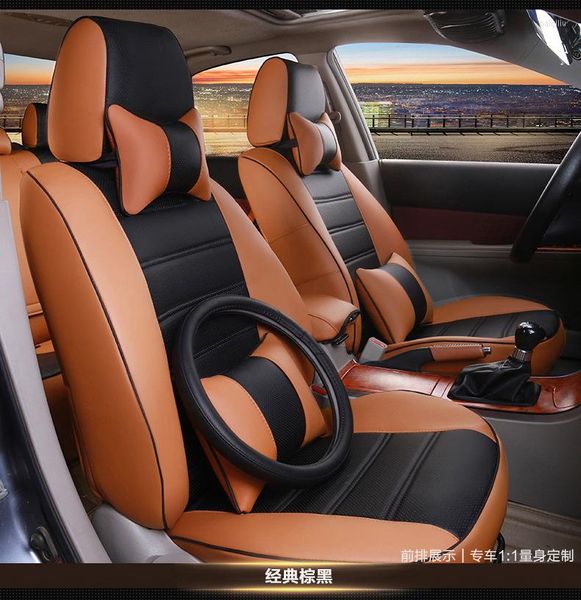 Capas de assento de carro para o seu sabor acessórios automáticos almofada de couro de luxo personalizada para jac k5/3 iev b15 a13 refine s3 s2 s5 cor