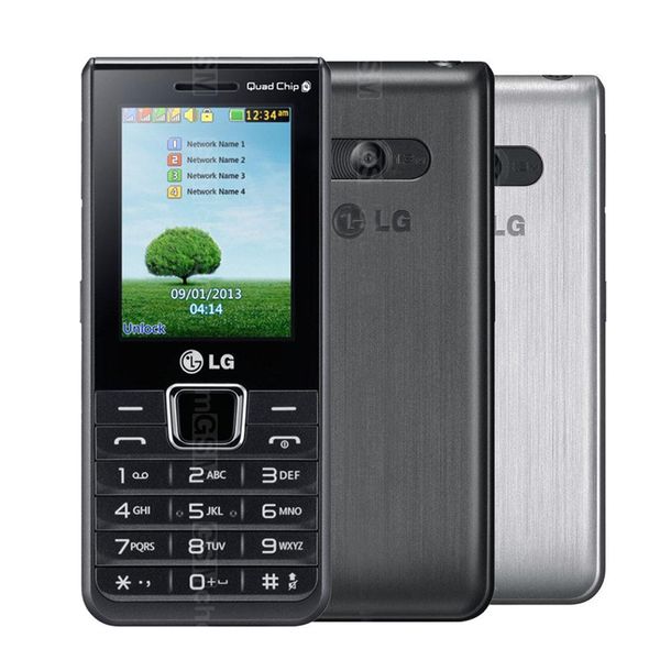 Telefoni cellulari ricondizionati originali LG-A395 GSM 2G per chridlen anziani Nostalgia regalo cellulare