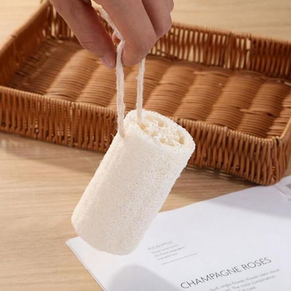 Banho Supplência de banheiro Luffa Loofa Cuidados Corporal descascando o chuveiro Sponge e ferramentas de cozinha RRC643