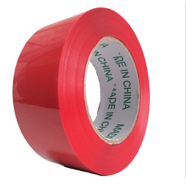 Nastri adesivi colorati Rosso Blu Verde Traceless Heavy Duty Logistics Packing Sticky Sealing Tape