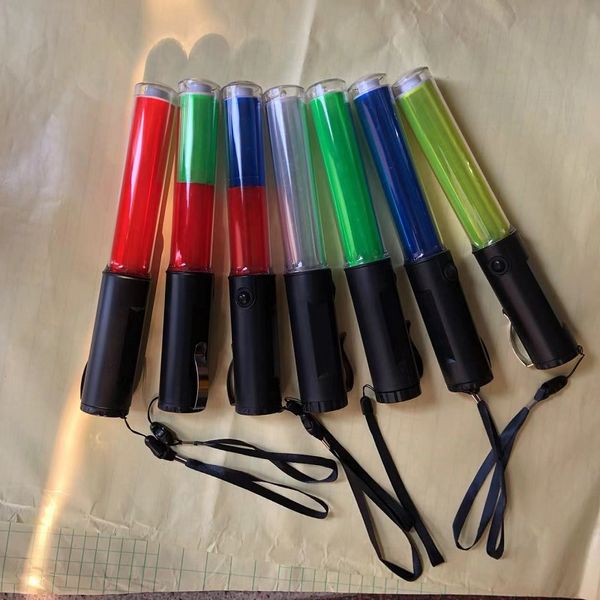 260 Multifuncional Flashinglight PVC Traffic Light Baton Baton LED LED Evacuação Veículos Batões