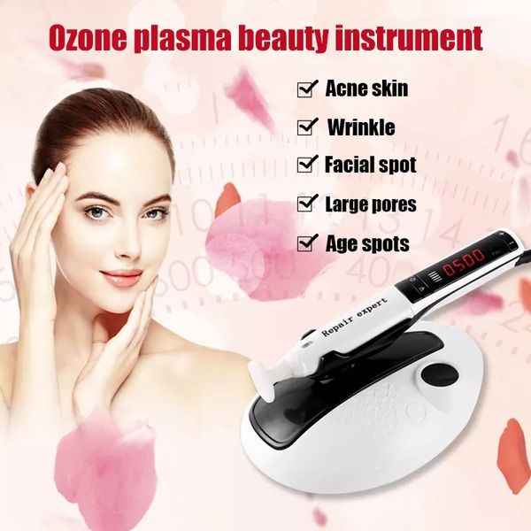 Plasma Pen Beauty Machine Portable Type для темных кружков Удаление кожи подтягивание лицевого лицевого золота озонового струя холодного плазменного лазерного оборудования омоложение