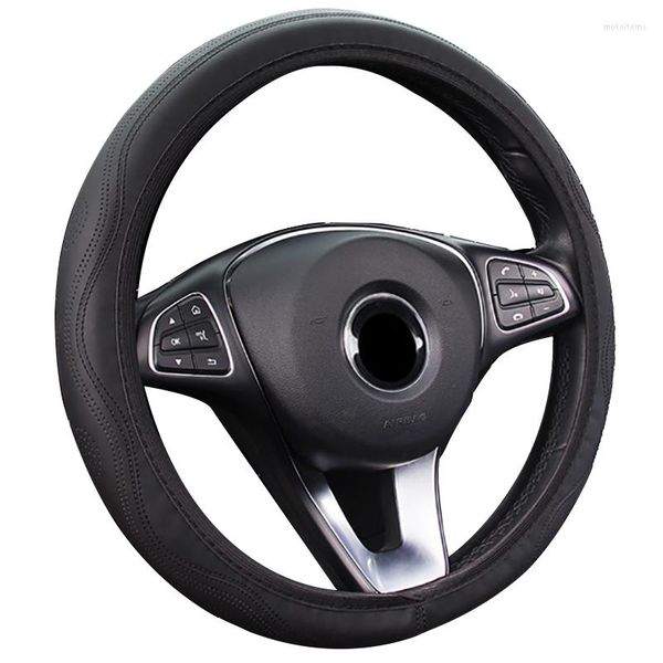 Coprivolante Coprivolante in pelle sintetica di alta qualità con doppia cucitura senza anello interno per 37-38 cm / 14,5 