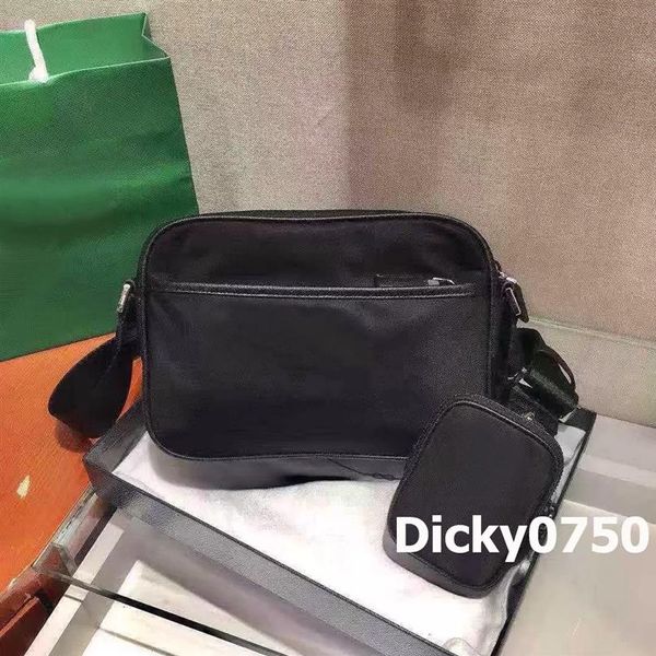 Dicky0750 M￤nner Handtaschen Designer Crossbody Taschen Aktentasche Fashion Composite Luxury Umh￤ngetasche M￤nnliche Klassiker gro￟e Kapazit￤t Kamera 289s