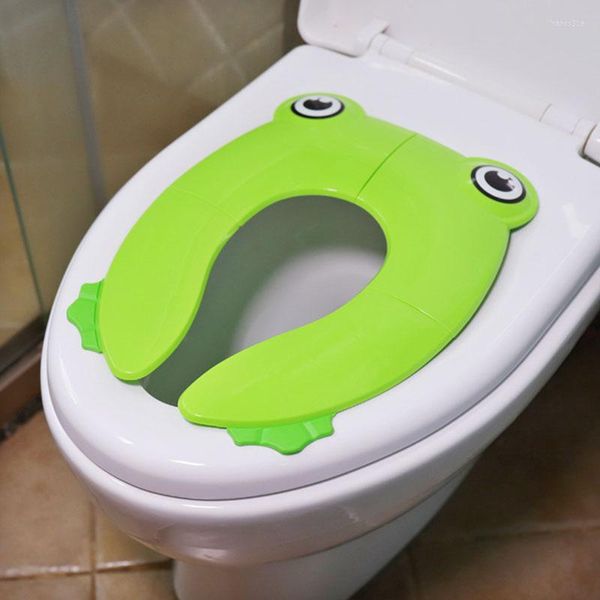 Coprisedili per WC Vasino da viaggio pieghevole Cuscino per addestramento portatile Cuscino per sedia per bambini